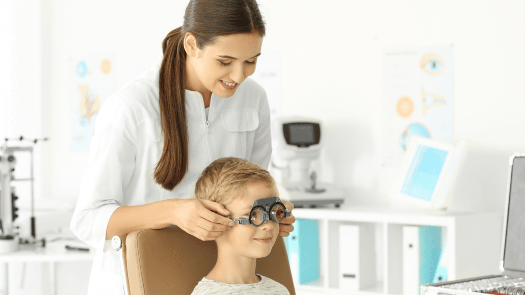 The importance of vision checks for children